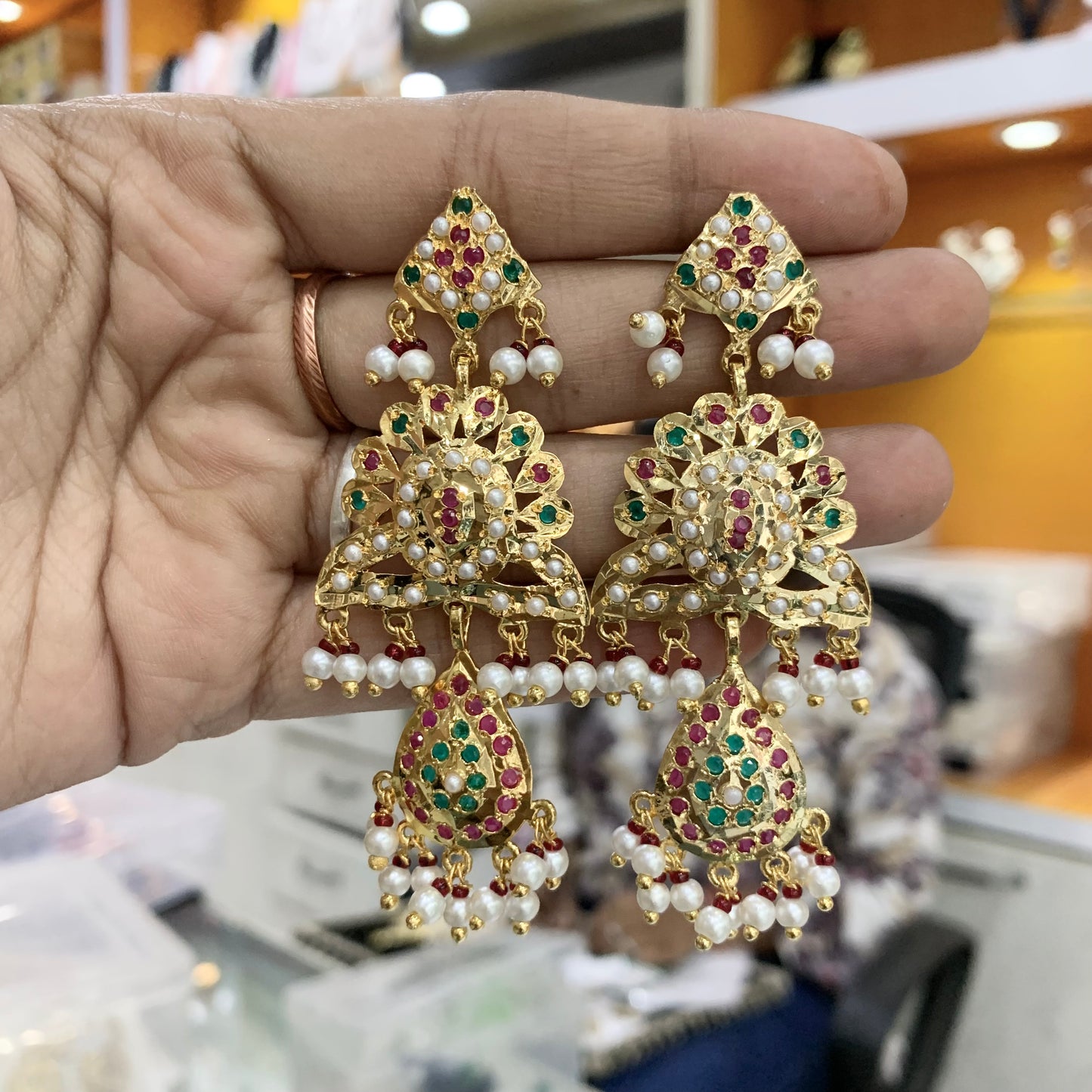 Jadau Earrings 5785688