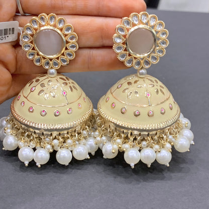 Kundan earrings 45554