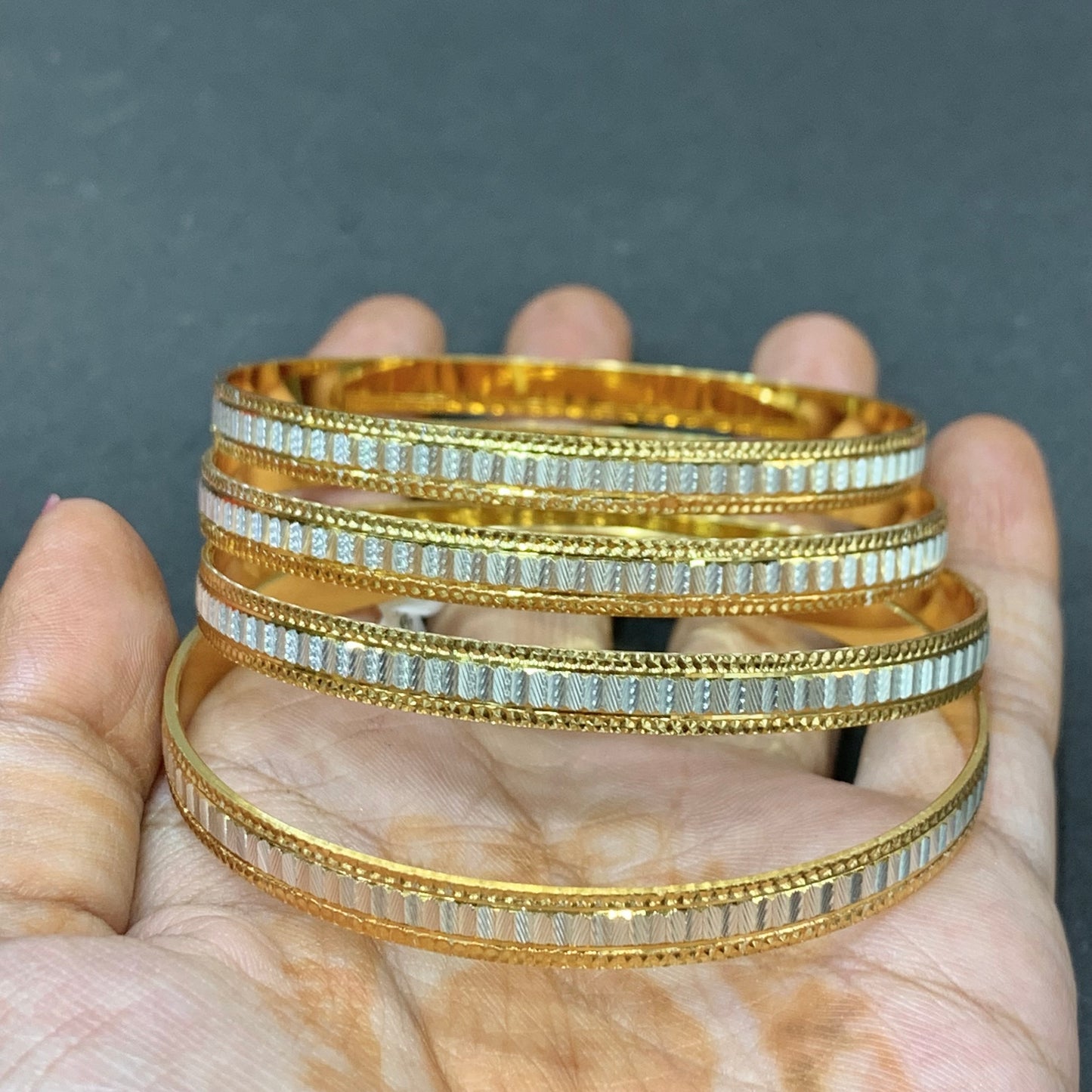 Gold Plated Bangles 675563