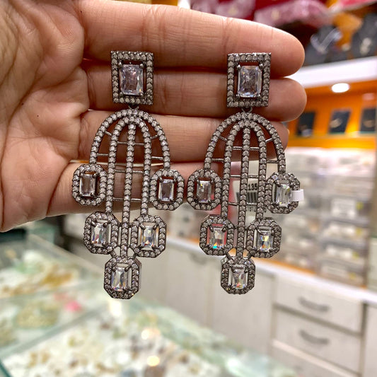 Diamond Earrings 35655