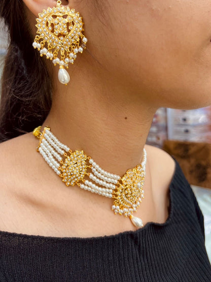 Jadau Necklace Set 67376