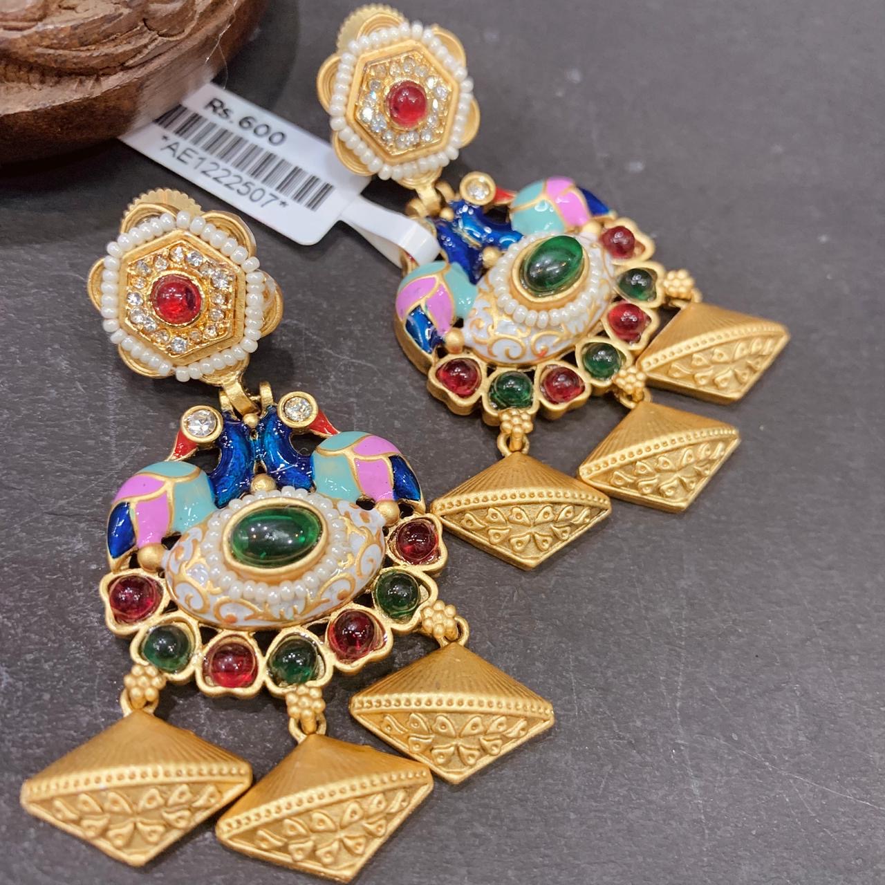 Antique earrings 3664