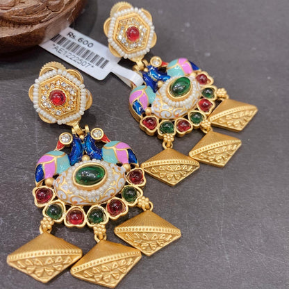 Antique earrings 3664
