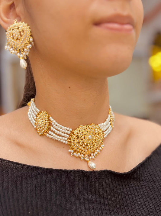 Jadau Necklace Set 67376