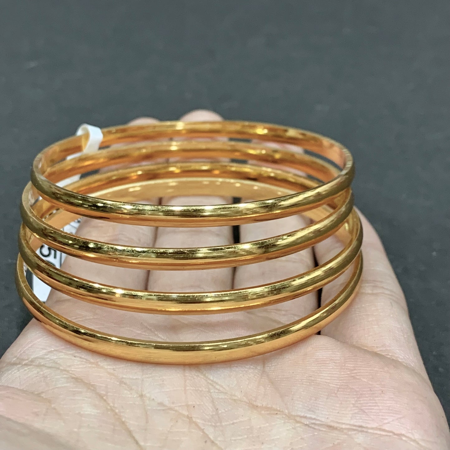 Gold Plated Bangles 676755