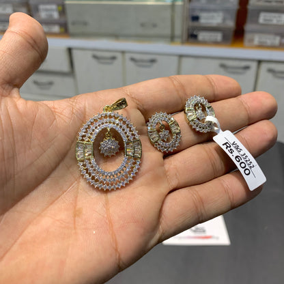 Zircon Pendant set 453678