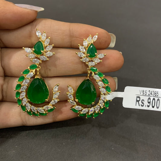 American diamond earrings 45532