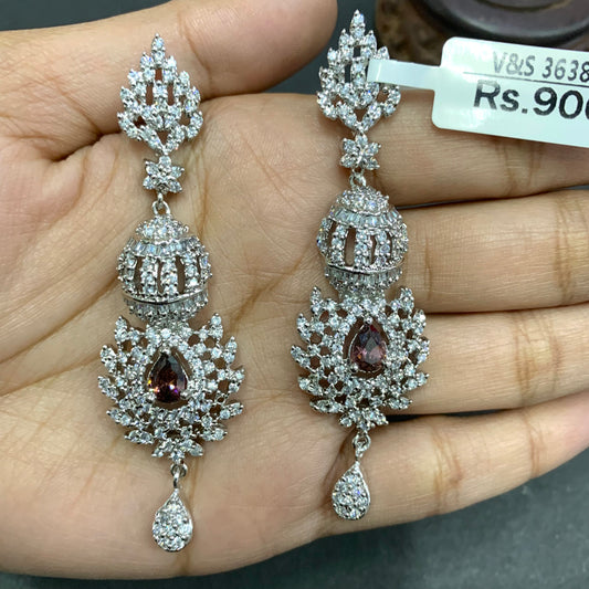 Zircon Earrings 424456