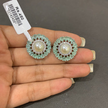 Zircon Earrings 67755