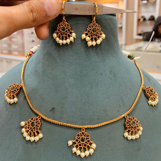 Antique Necklace Set 52663