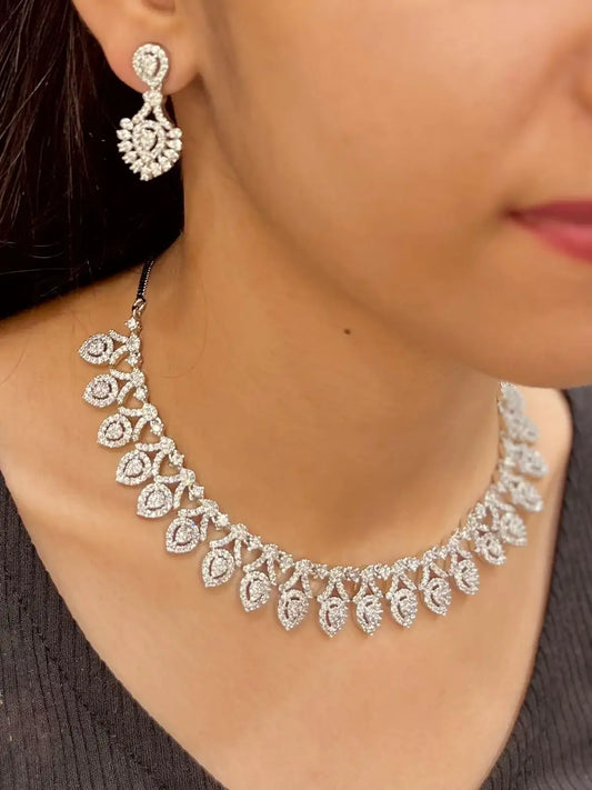 Zircon Necklace Sets 2466774