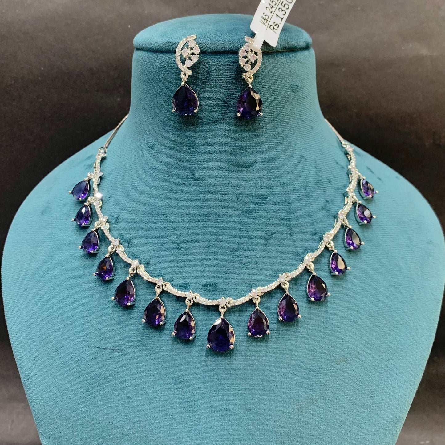 Zircon Necklace Set 478400