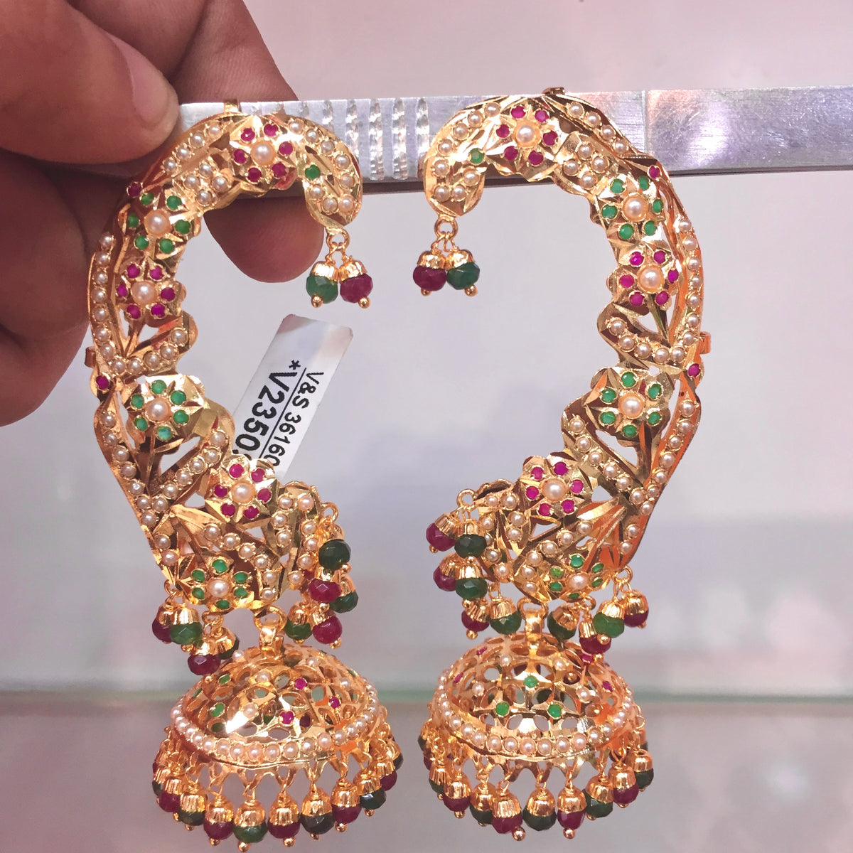 Jadau Earrings 4256677