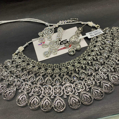 Diamond necklace 456496 - Vijay & Sons