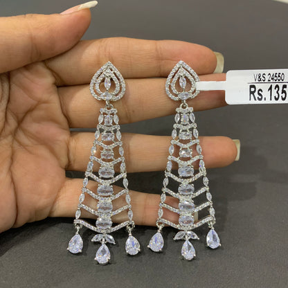 Zircon Earrings 46566