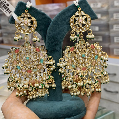 Kundan earrings 8776555