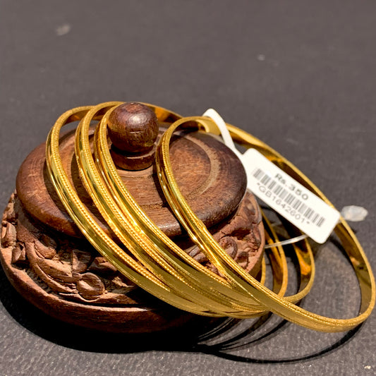 Gold Platted Bangles 673736