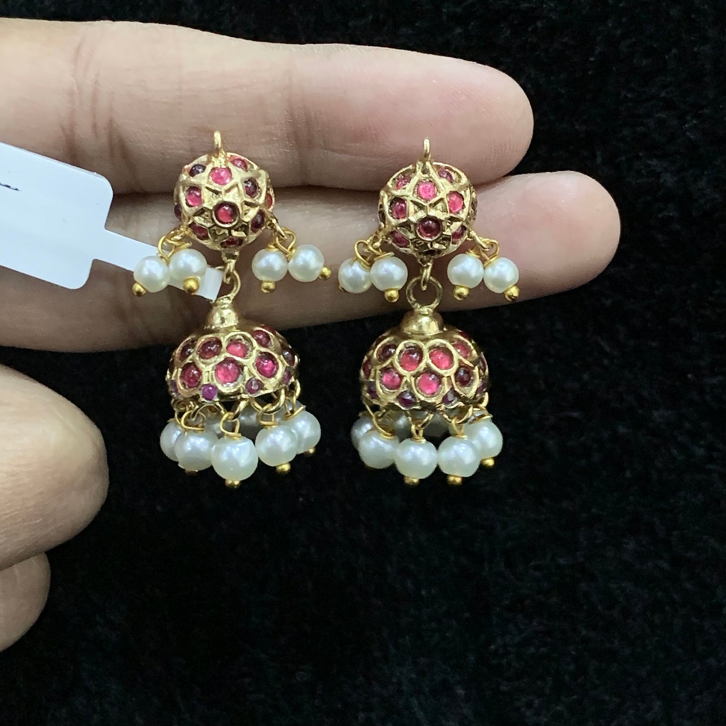 Jadau earrings 367745