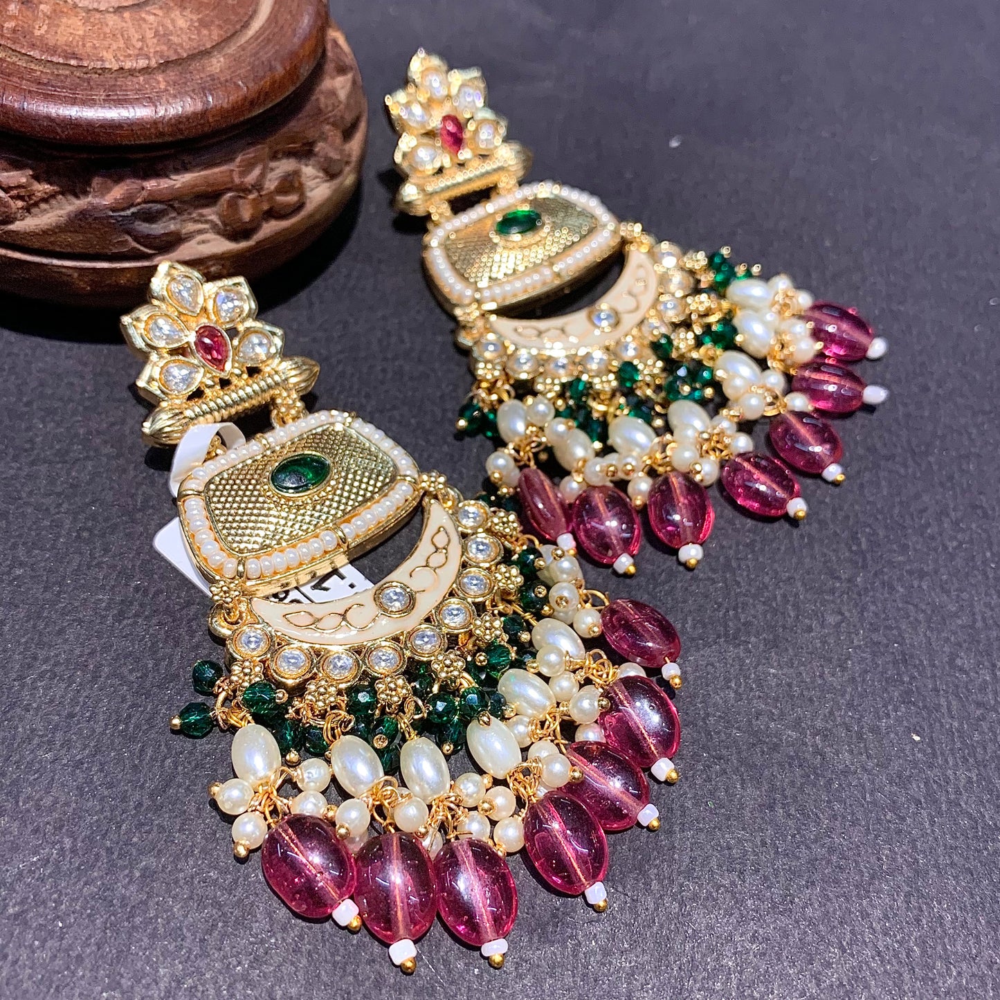 Kundan Earrings 3577677