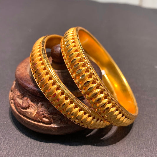 Gold Plated Bangles 48516338