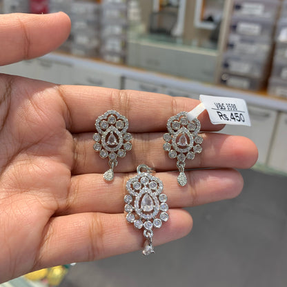 Zircon Pendant set 43567