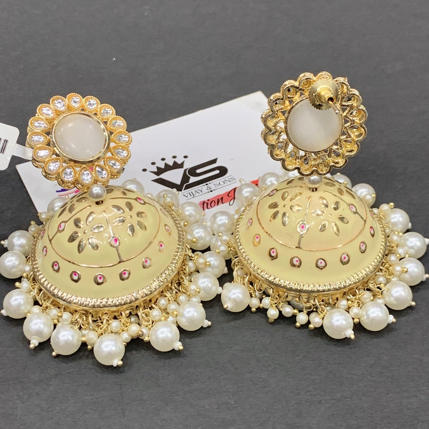 Kundan earrings 45554