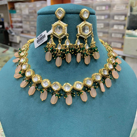 kundan neckline 577666 - Vijay & Sons