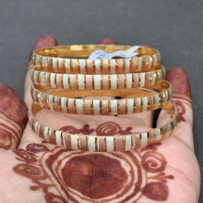 Gold Plated Bangles 634433