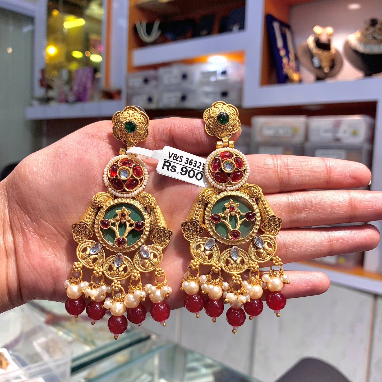 Antique Earrings Set 48468