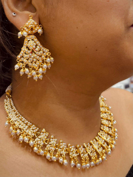 Jadau Necklace Sets 56776558 - Vijay & Sons