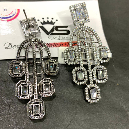 Diamond Earrings 35655