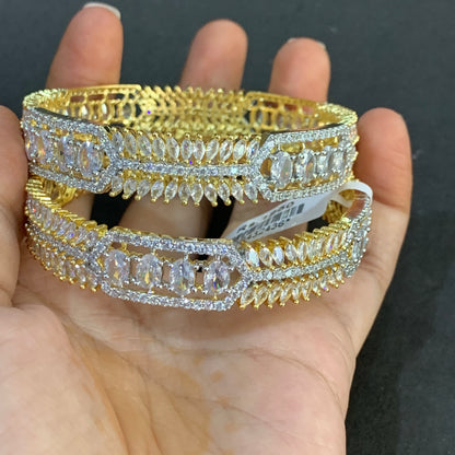 American Diamond Bangles 126355