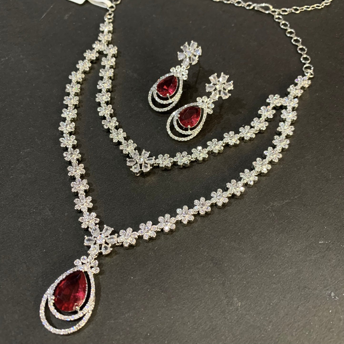 Zircon Necklace sets 686478