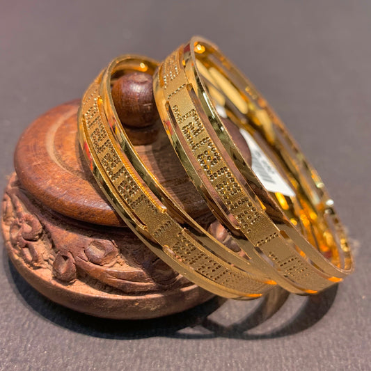 Gold Plated Bangles 44465444