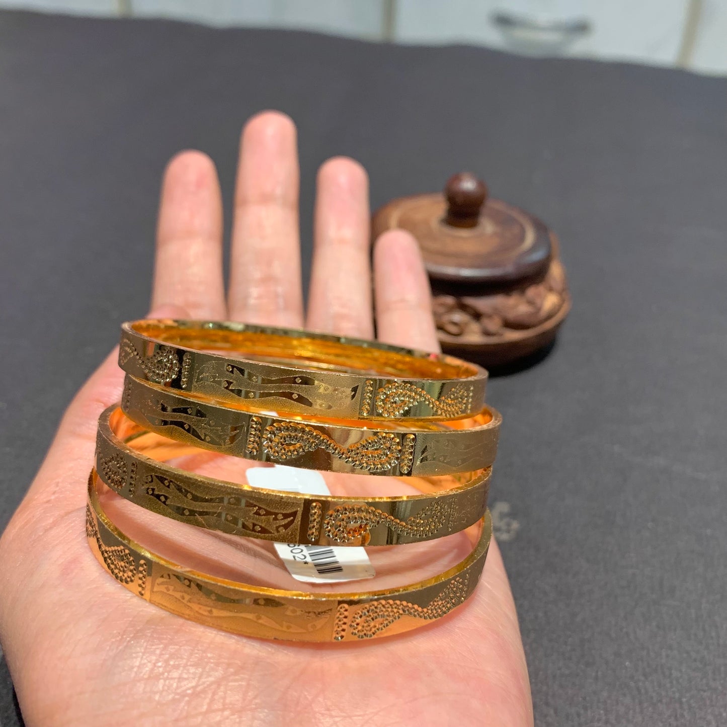 Gold Plated Bangles 456775