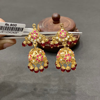 Jadau Jhumka For Women 554333