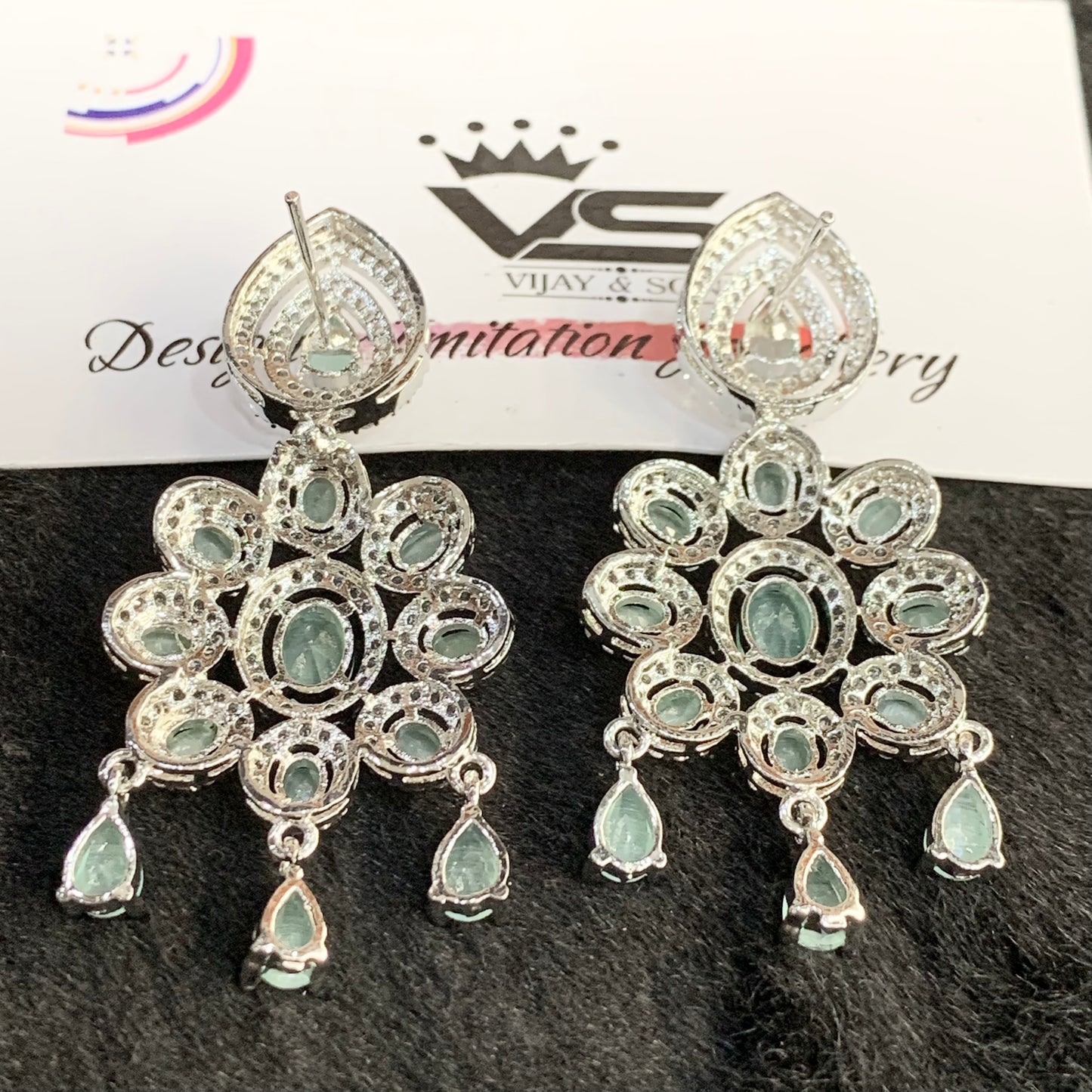 American diamond earrings 00987