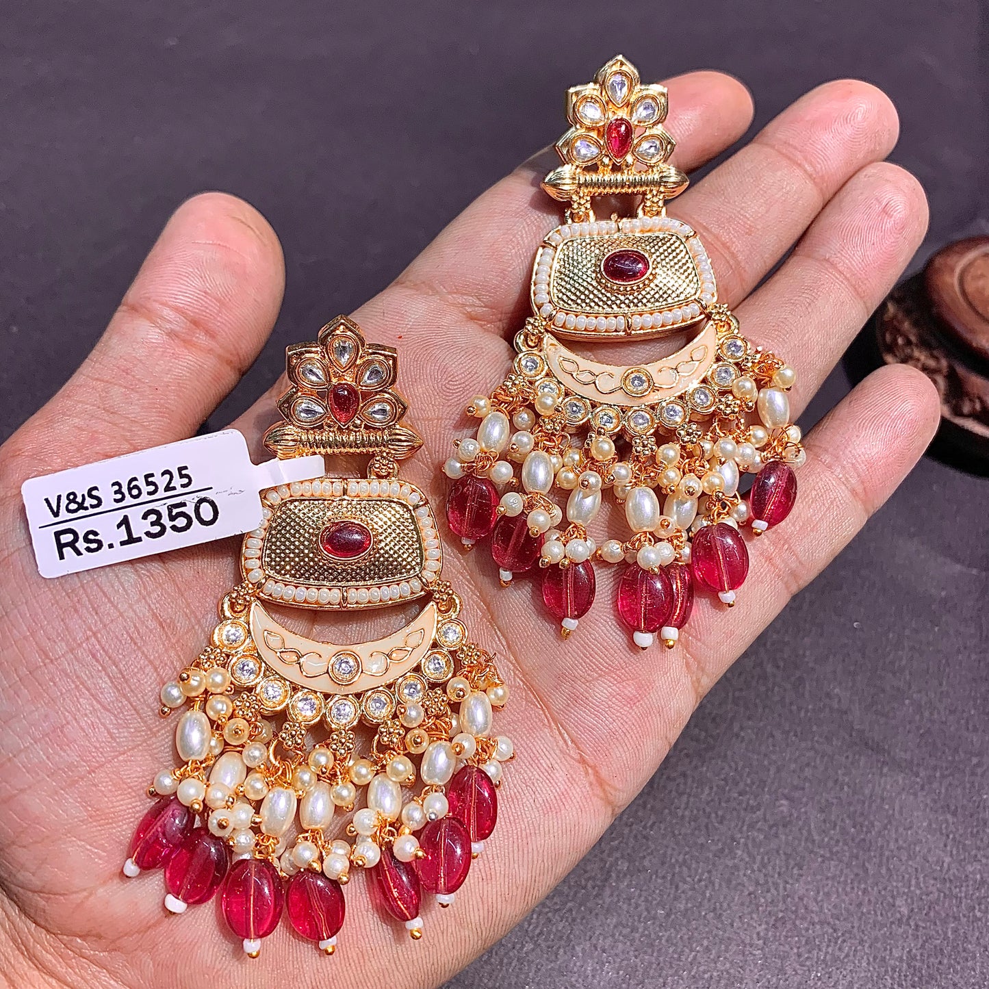 Kundan Earrings 3577677
