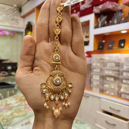 Antique Maang Tikka 56352