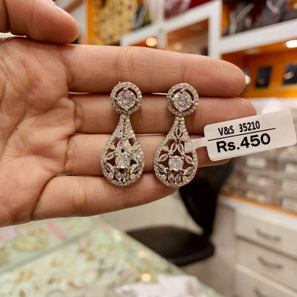 Diamond Earrings 63738