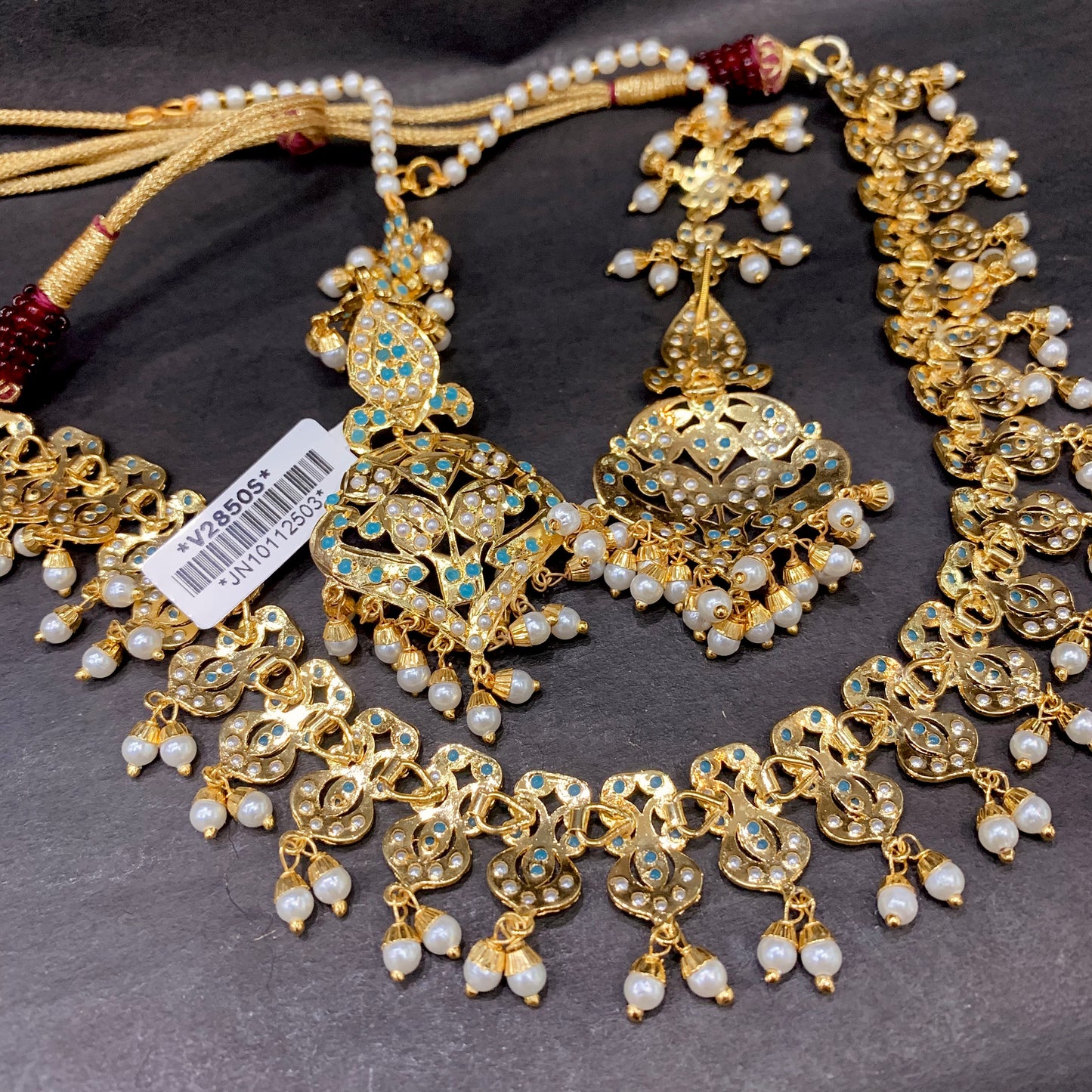 Jadau Necklace Set 527363