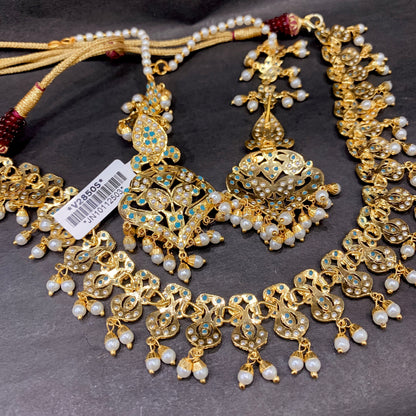 Jadau Necklace Set 527363