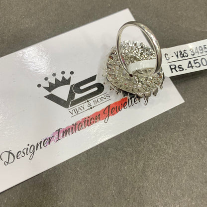 American Diamond Ring 9987