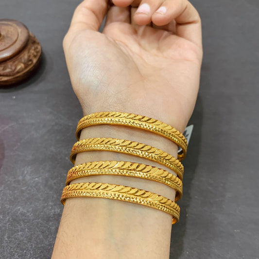 Gold Plated Bangles 533444