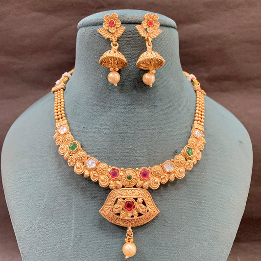 Antique Necklace Set 2862