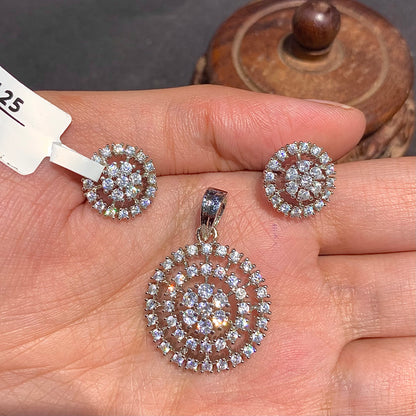Zircon Pendant set 54869