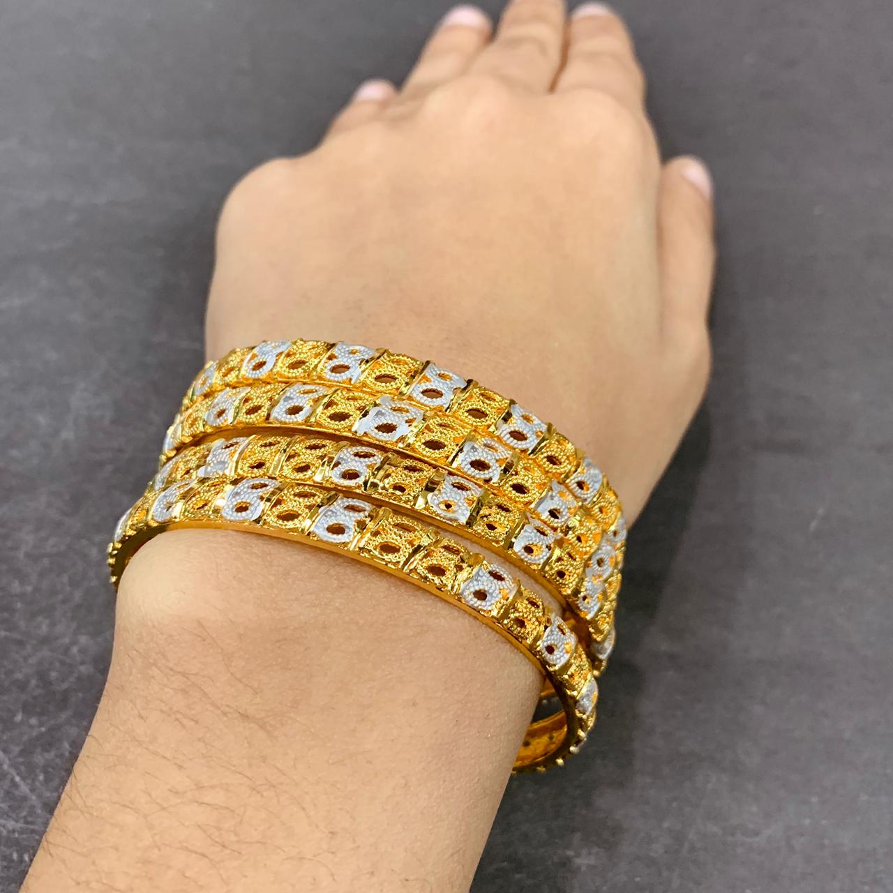 Gold Plated Bangles 46652662
