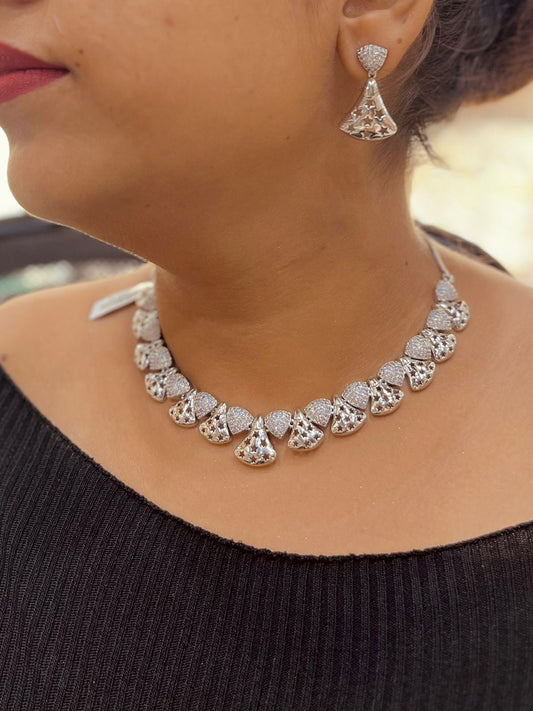 Diamond Necklace Set 46645
