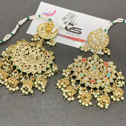 Kundan earrings 8776555