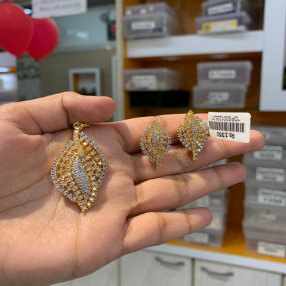 Zircon Pendant set 63647